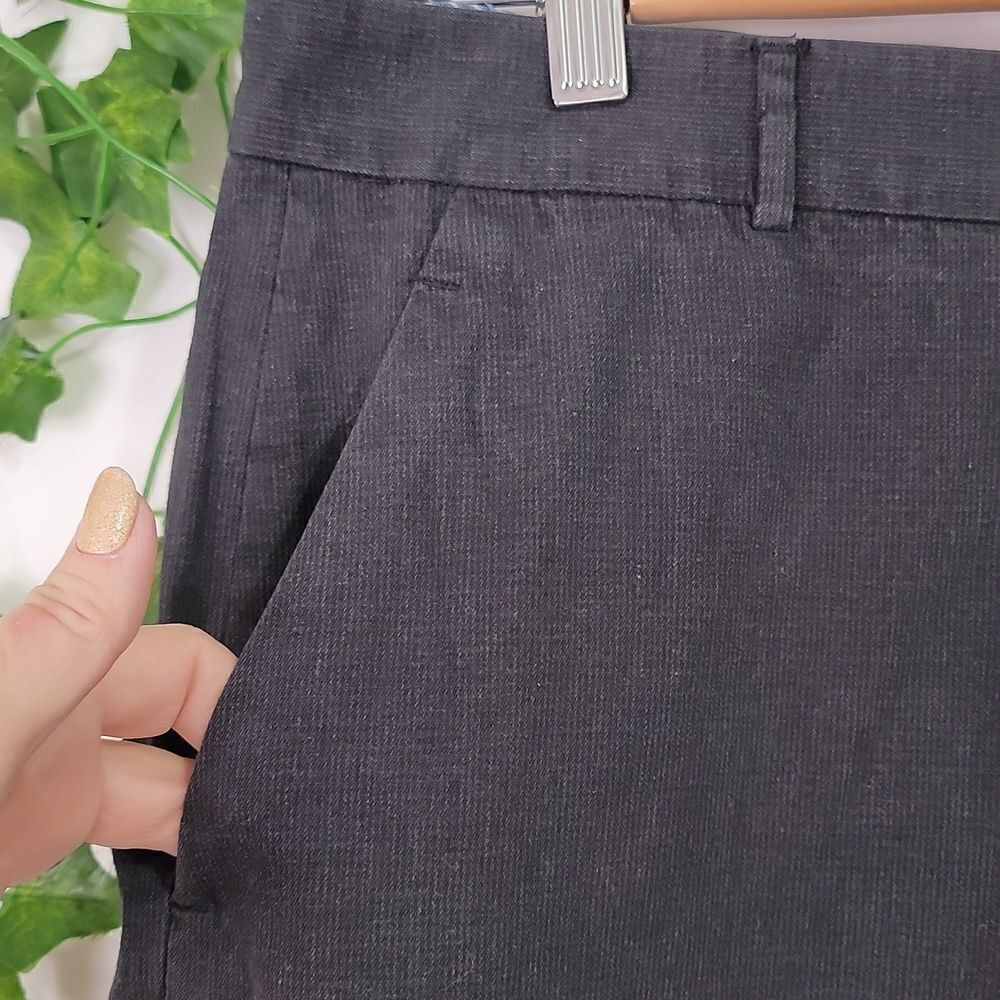 Gap. Dress Pants. Charcoal. Size 33X32. EUC - Picture 2 of 7